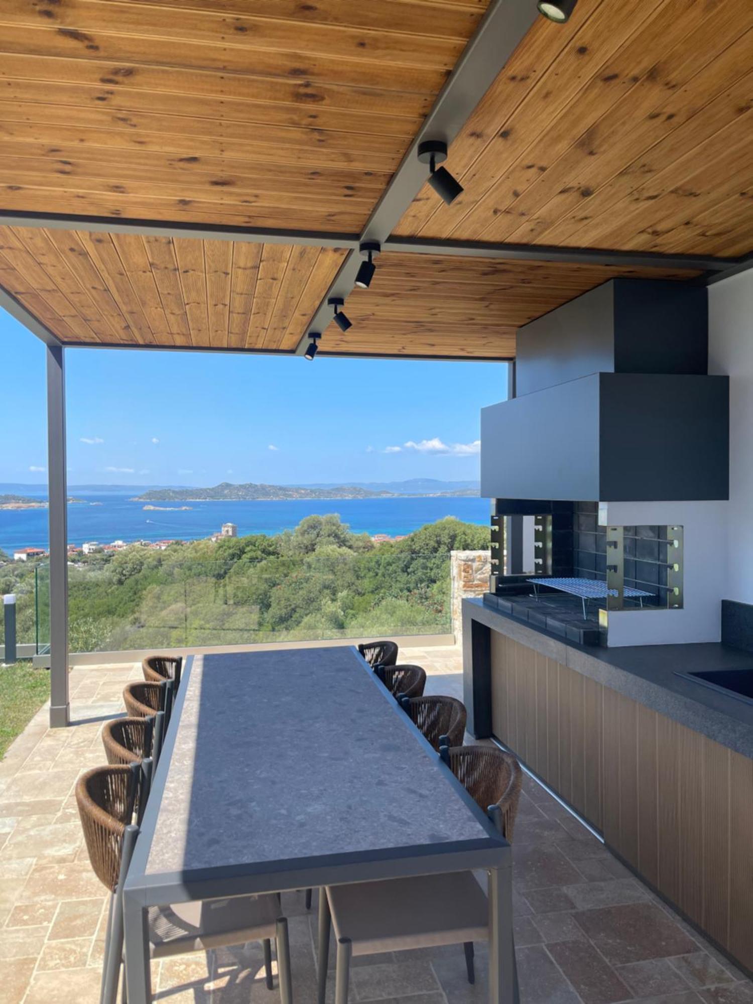 Villa Elia Luxury House à Ouranoupoli Extérieur photo